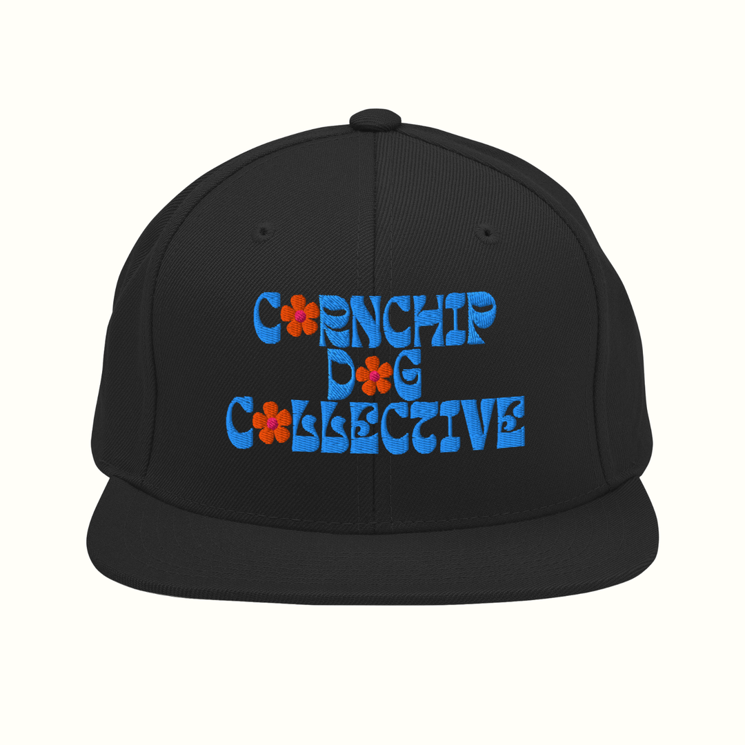 CornChip Dog Collective Snapback Hat