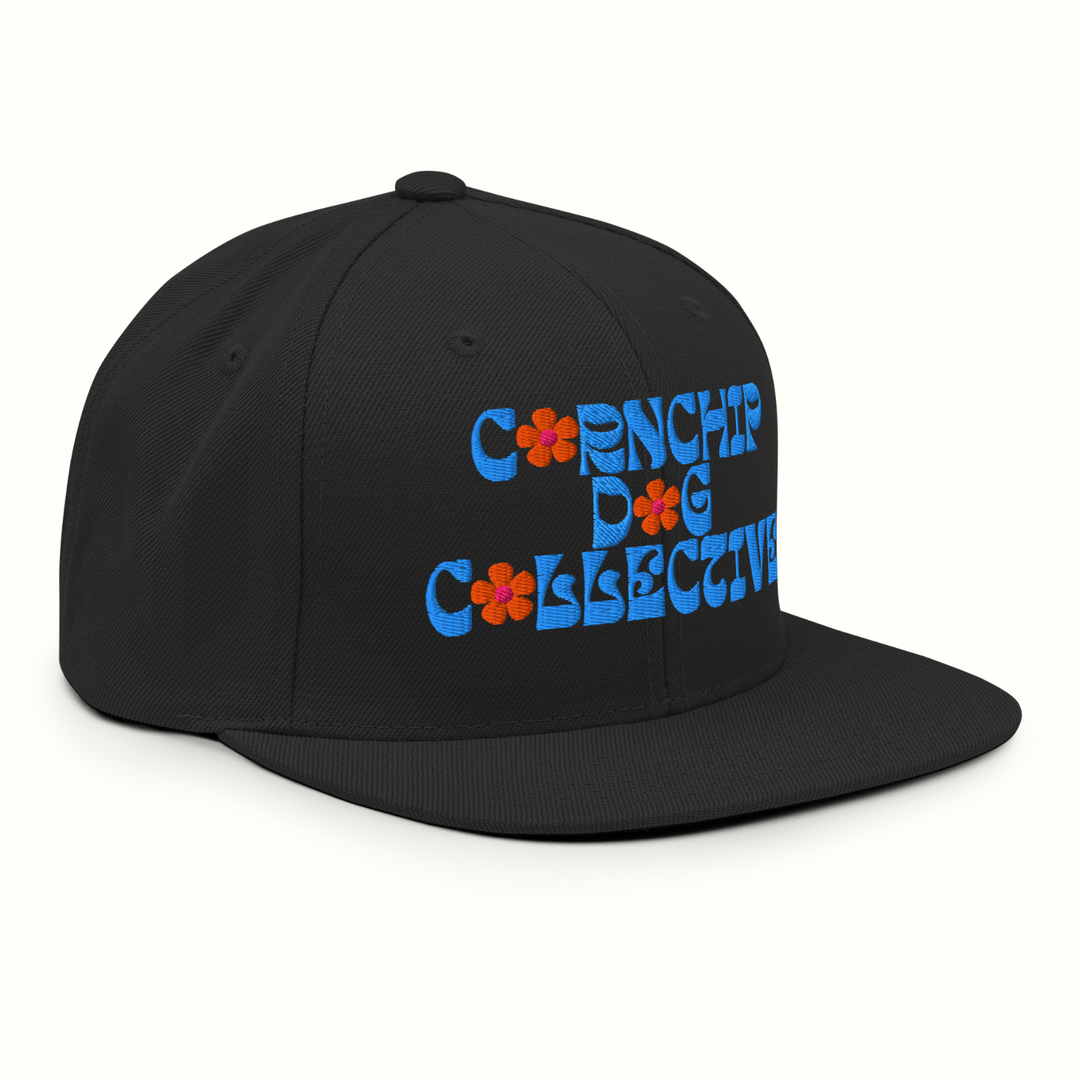 CornChip Dog Collective Snapback Hat