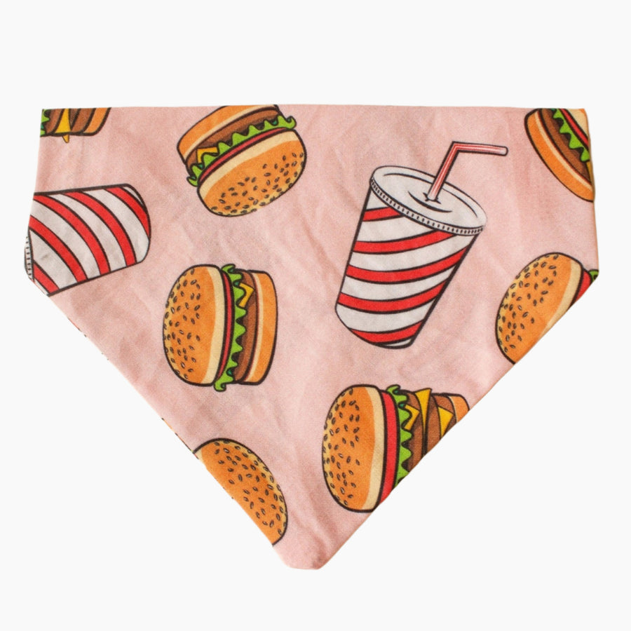 Burgers Dog Bandana