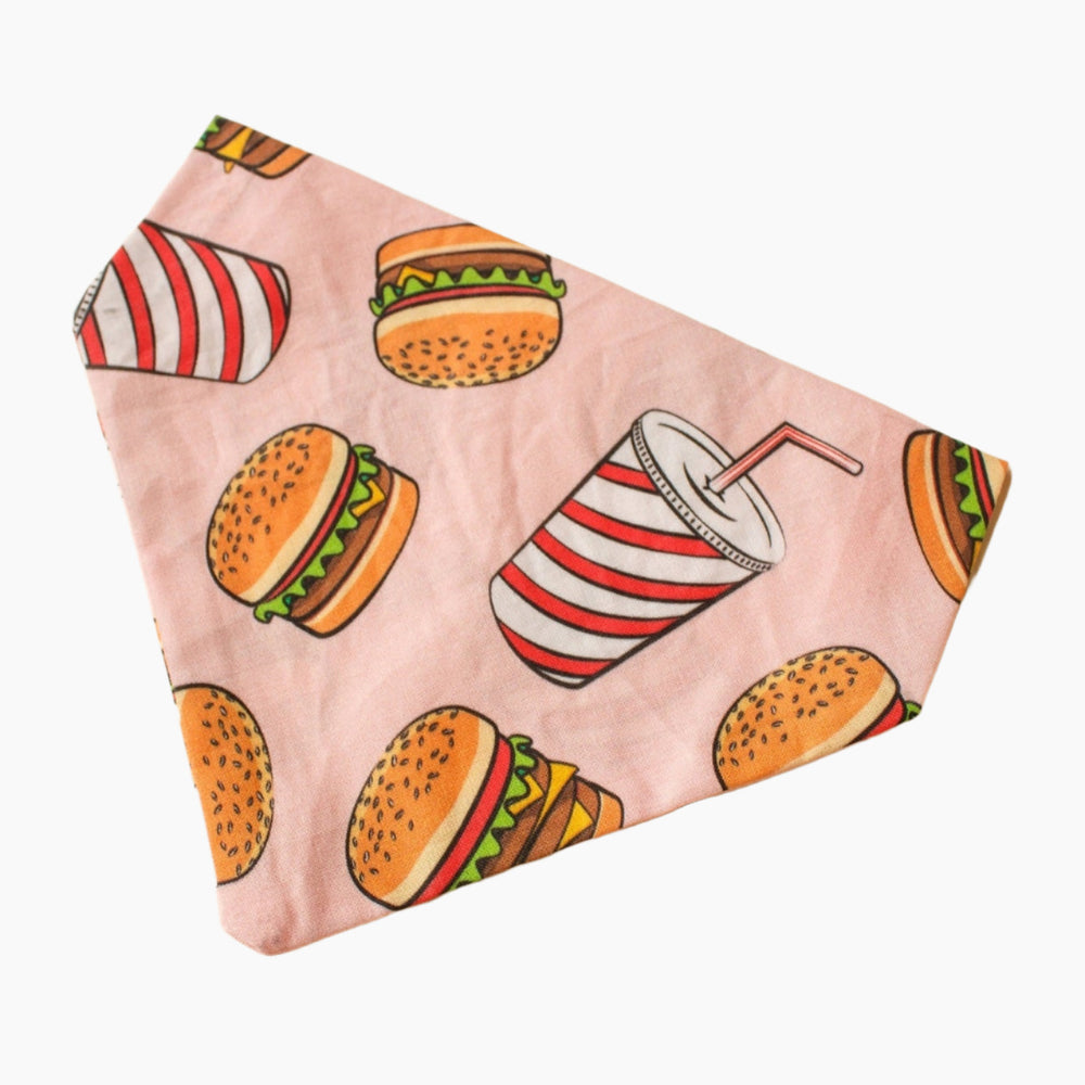 Burgers Dog Bandana