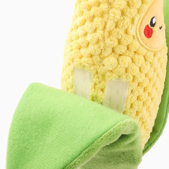 Corn Plush Dog Toy