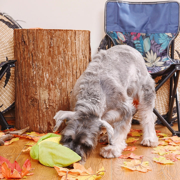 Corn Plush Dog Toy