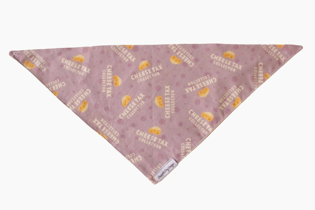 Cheese Tax Dog Bandana