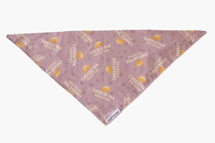 Cheese Tax Dog Bandana