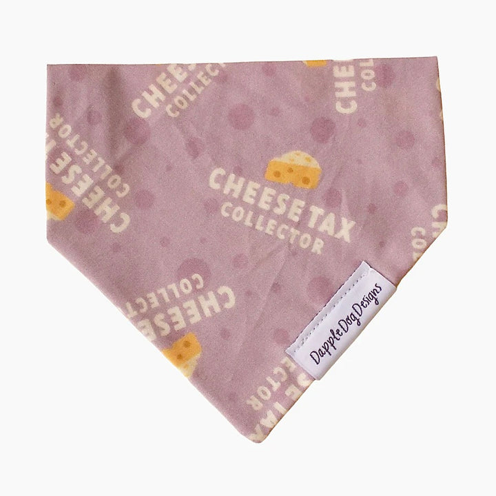 Cheese Tax Collector Bandana | Tie On