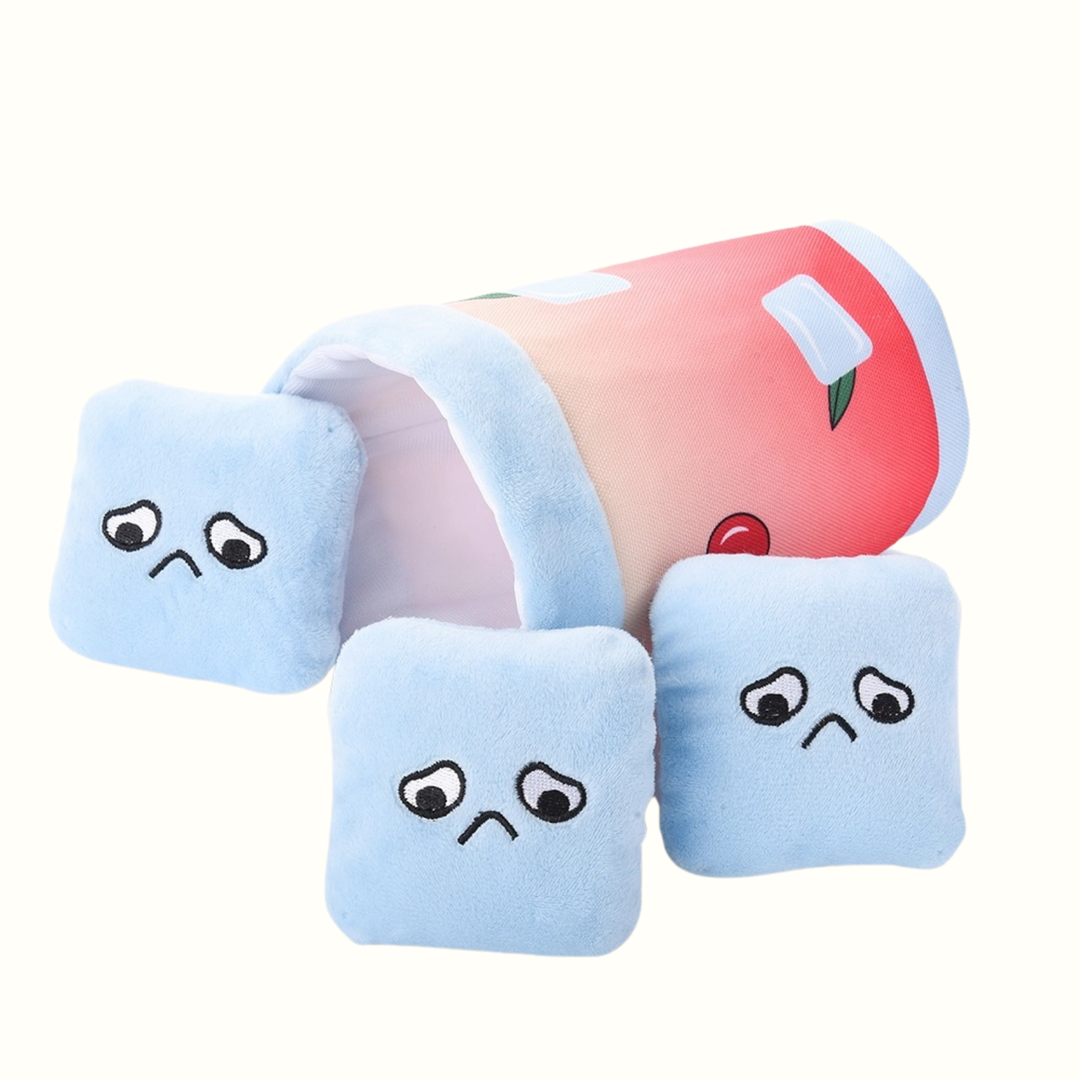 Cherry Cocktail Interactive Dog Toy