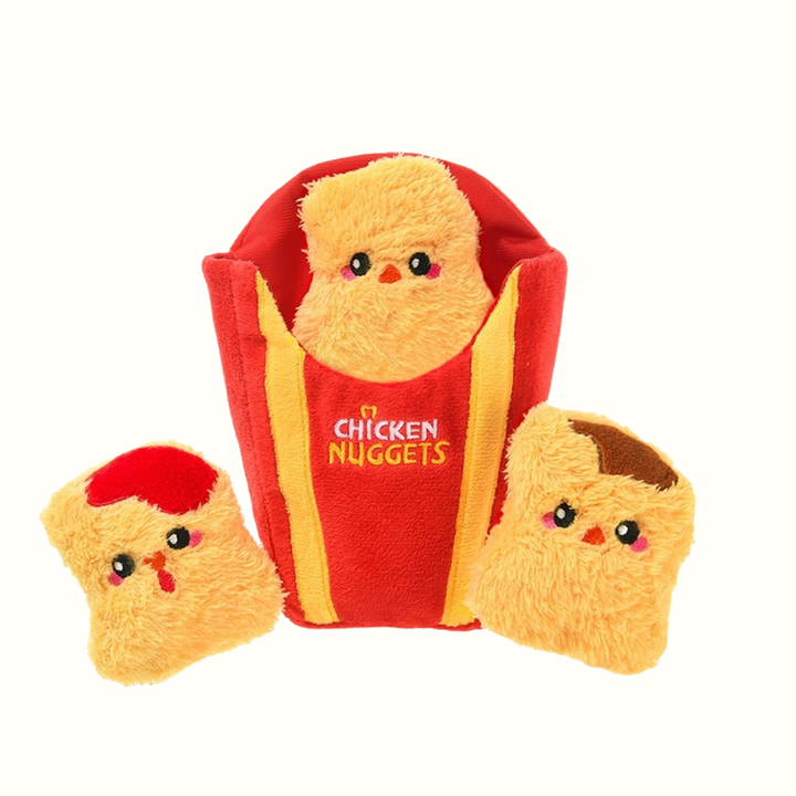 Chicken Nuggets Interactive Dog Toy