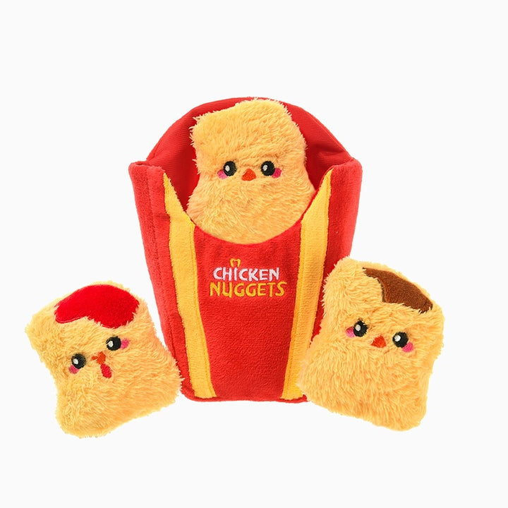 Chicken Nuggets Interactive Dog Toy