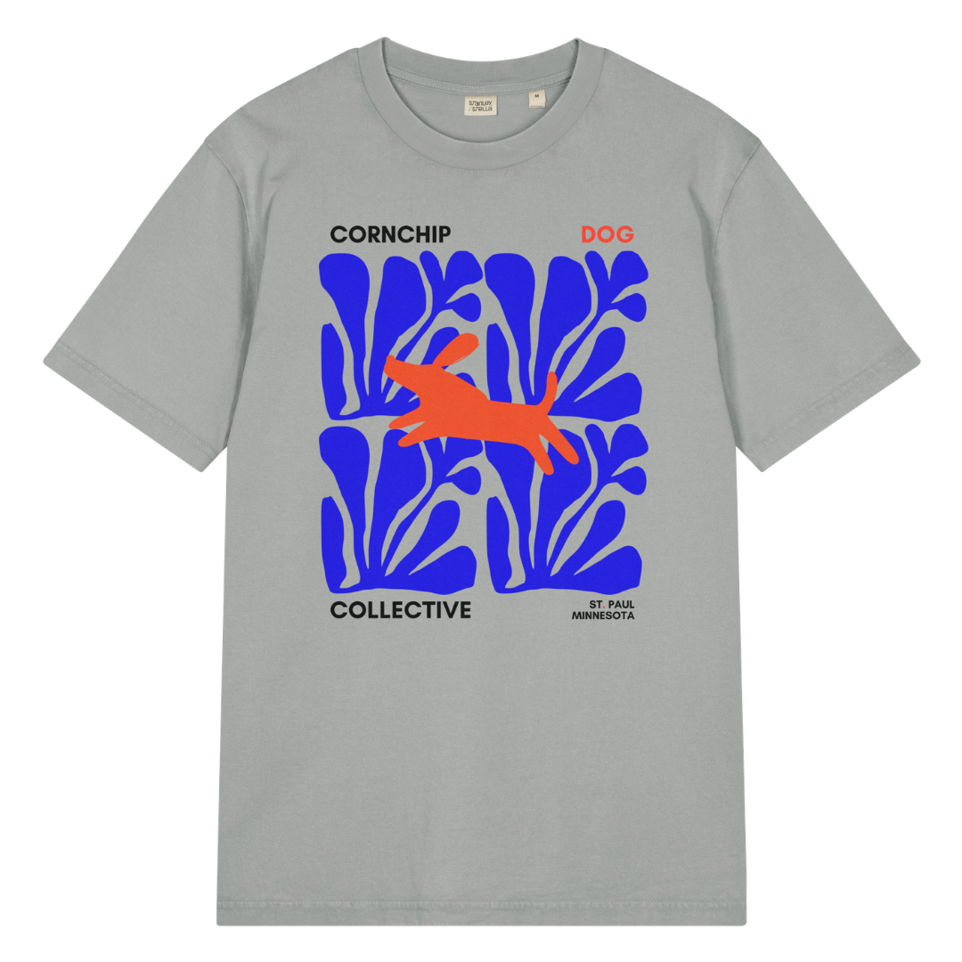 CornChip Dog Collective Garment-Dyed Unisex Tee