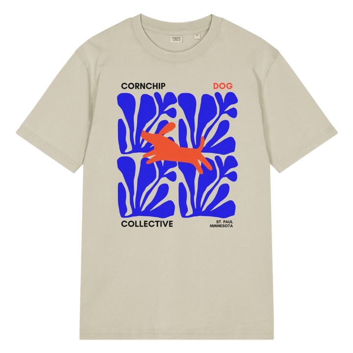 CornChip Dog Collective Garment-Dyed Unisex Tee
