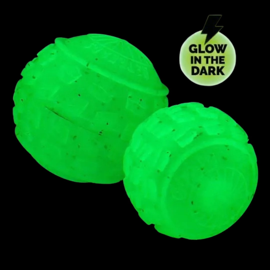 Glow in the Dark High Roller Dog Ball