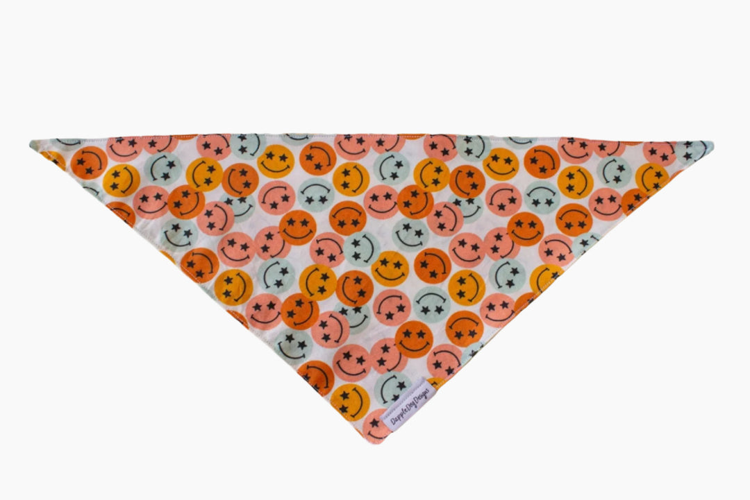 Groovy Smiles Dog Bandana