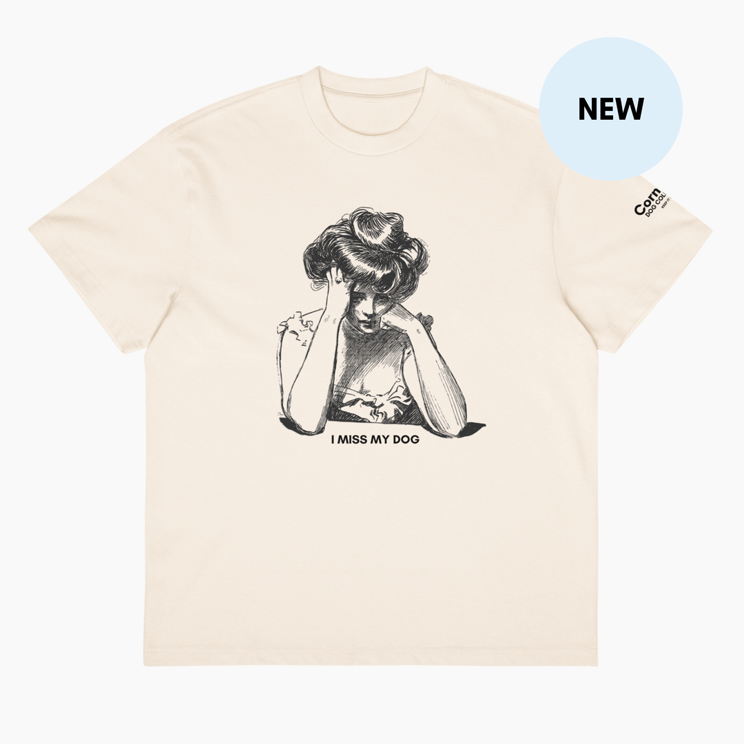 I Miss My Dog Unisex Boxy Tee