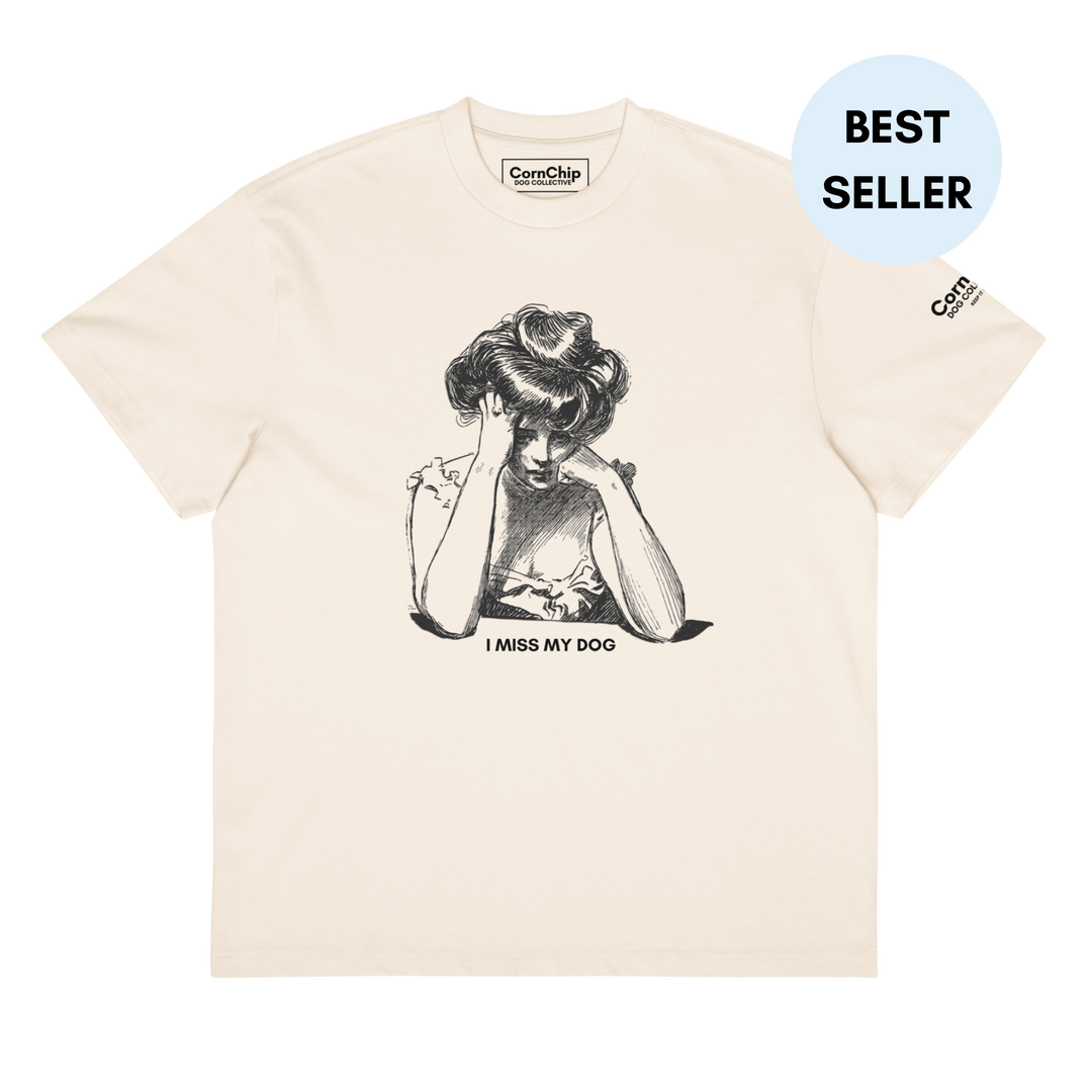 I Miss My Dog Unisex Boxy Tee