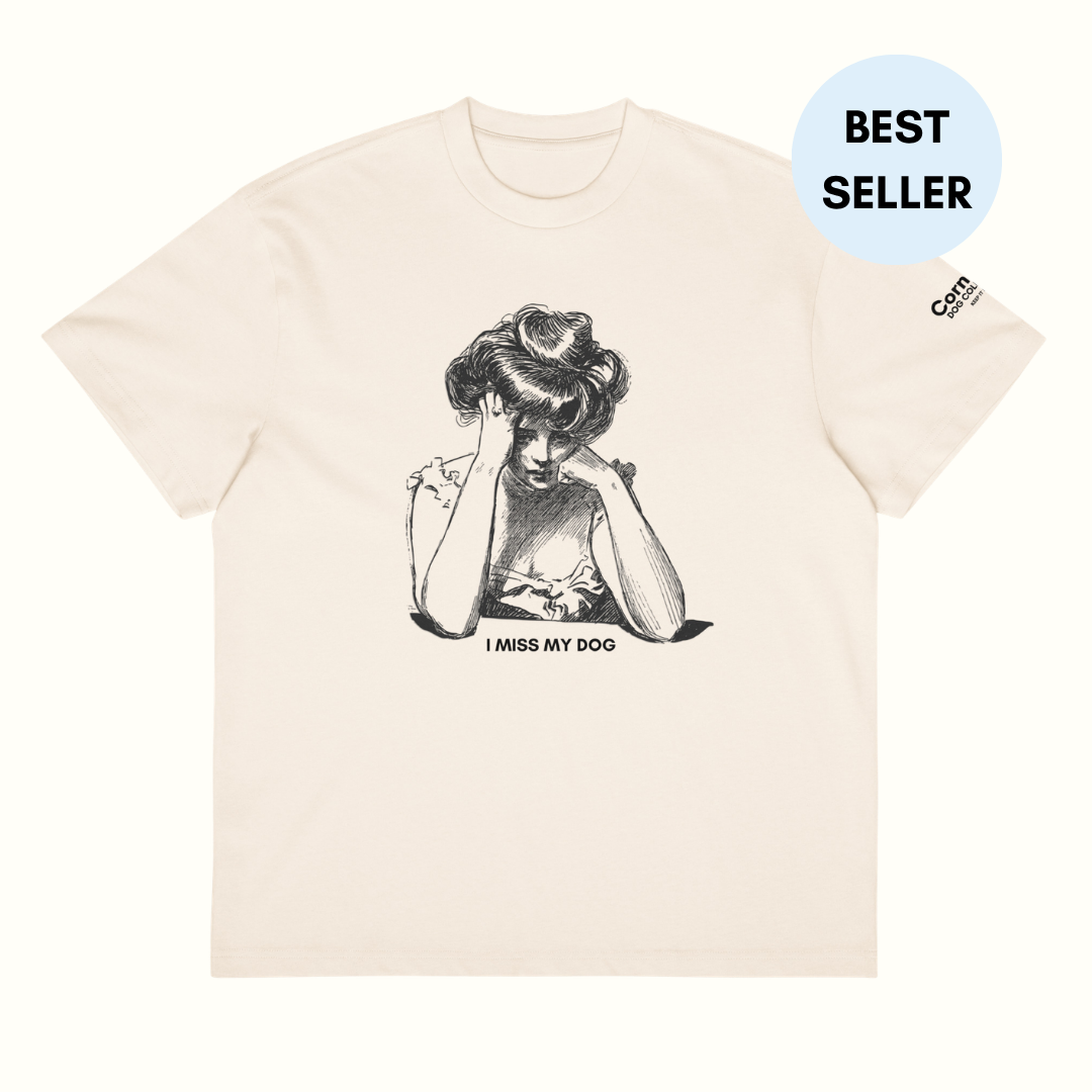 I Miss My Dog Unisex Boxy Tee