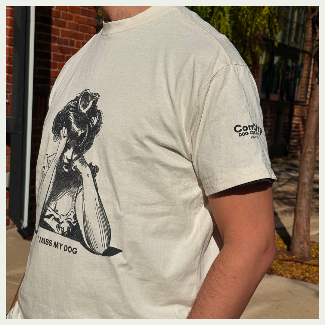 I Miss My Dog Unisex Boxy Tee