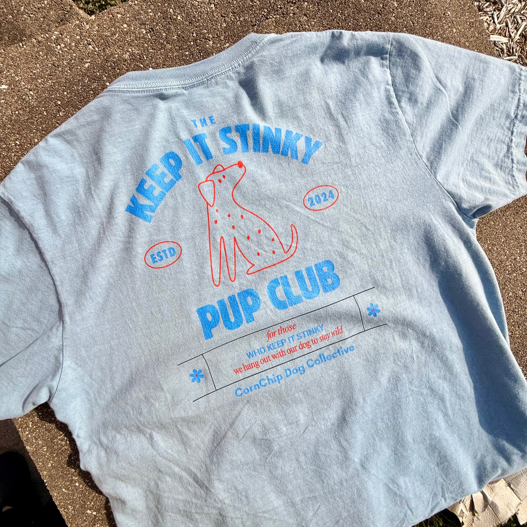The Keep It Stinky Pup Club Unisex Tee