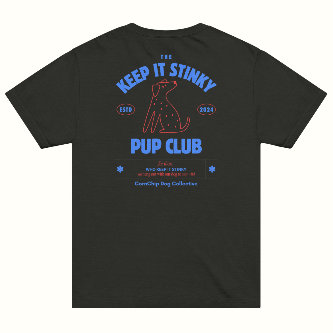 Black t-shirt with &