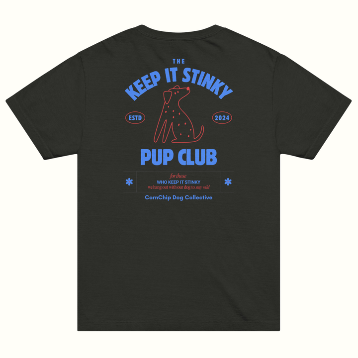 Black t-shirt with &