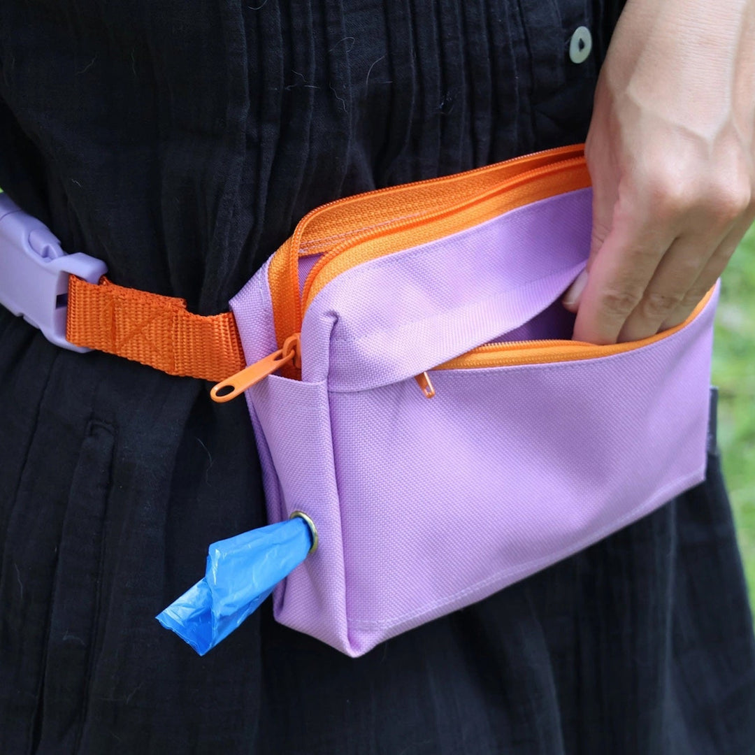 Major Darling Lilac Dog Walking Fanny Pack