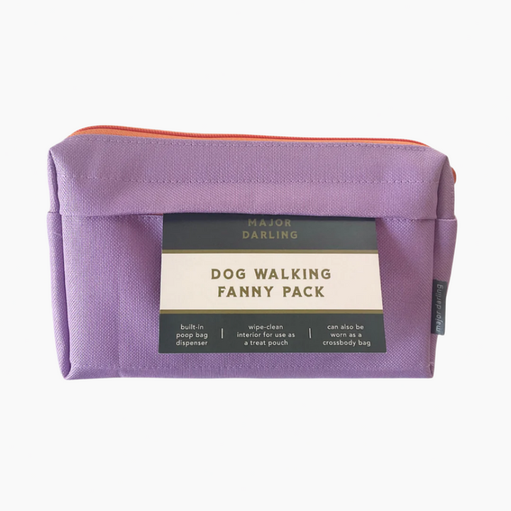 Major Darling Lilac Dog Walking Fanny Pack