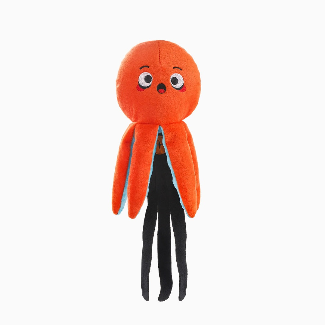 Octopus Plush Dog Toy