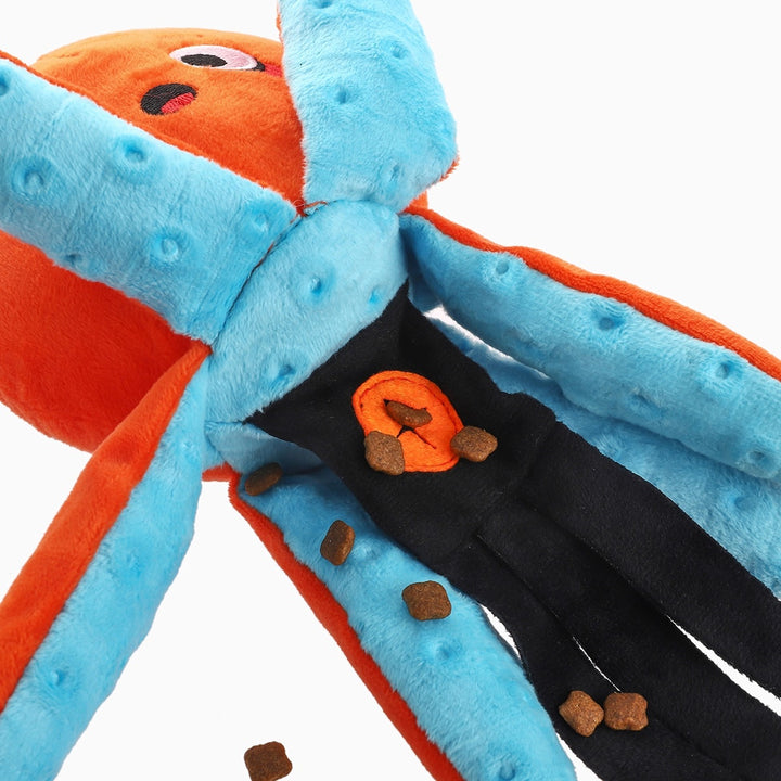 Octopus Plush Dog Toy
