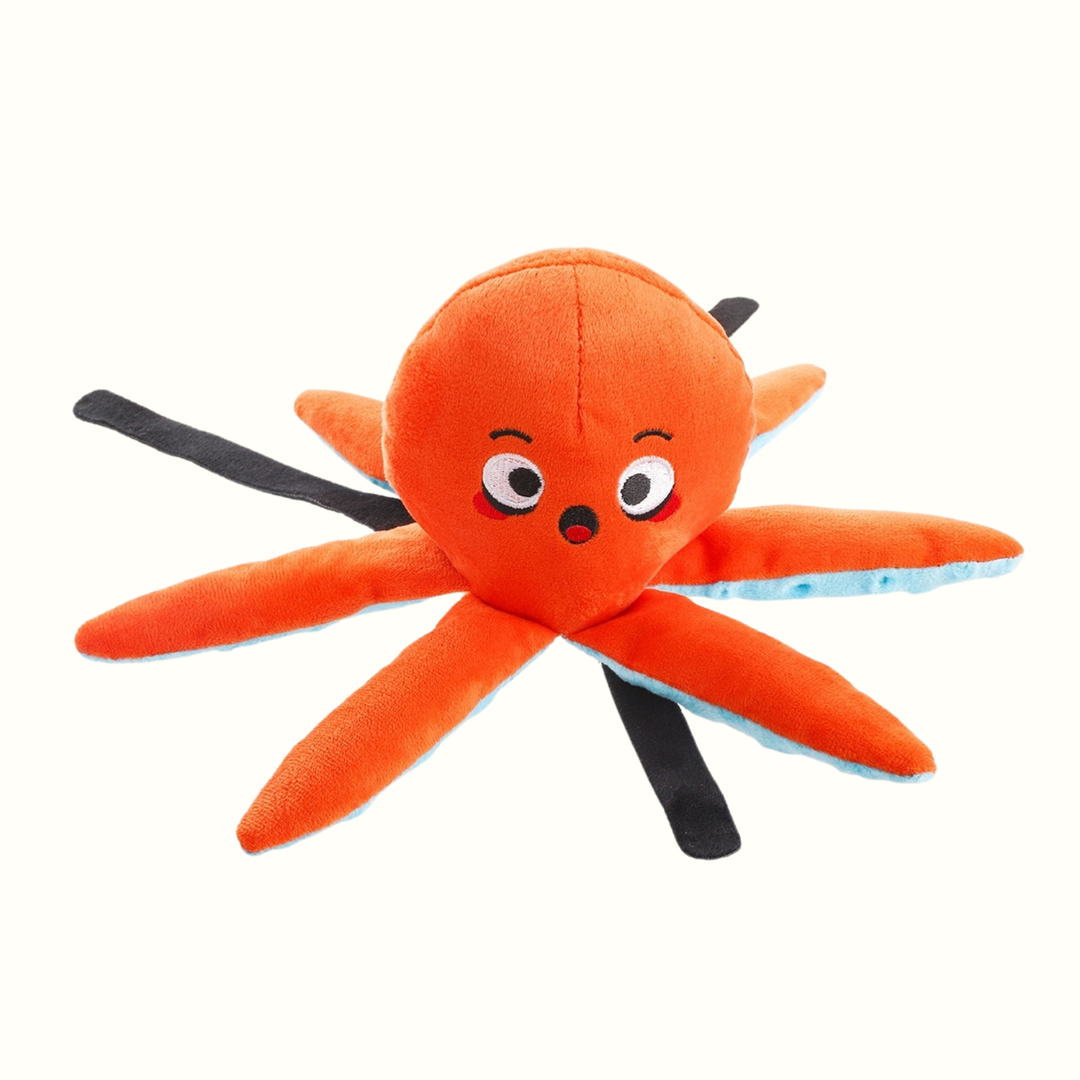 Octopus Plush Dog Toy