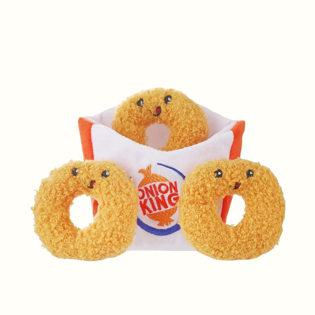 Onion Rings Interactive Dog Toy