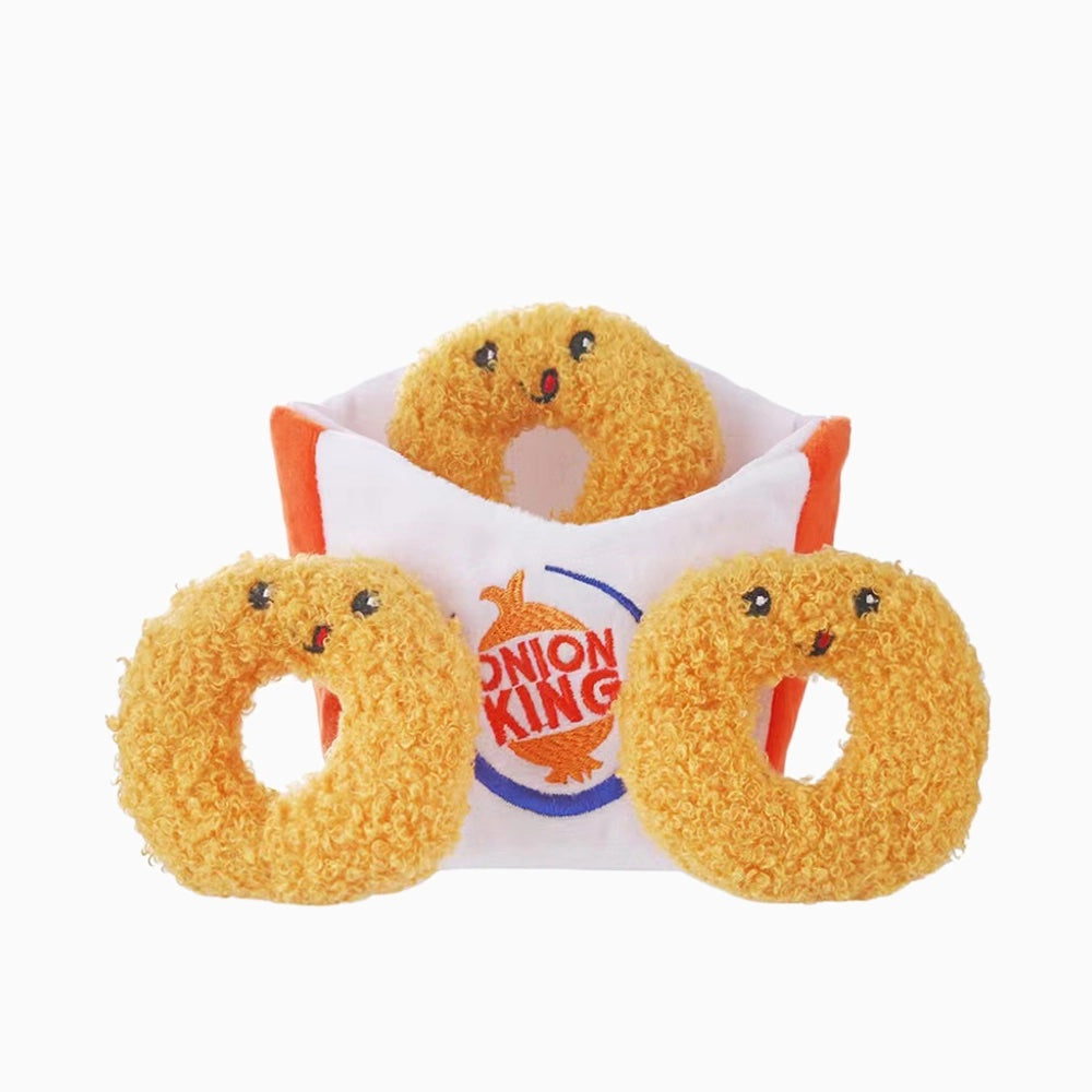 Onion Rings Interactive Dog Toy