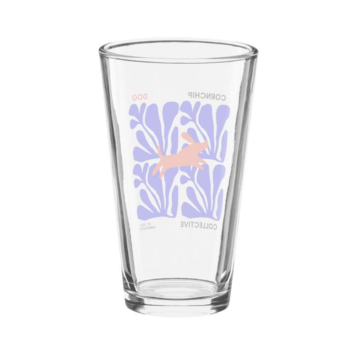 CornChip Dog Collective Pint Glass