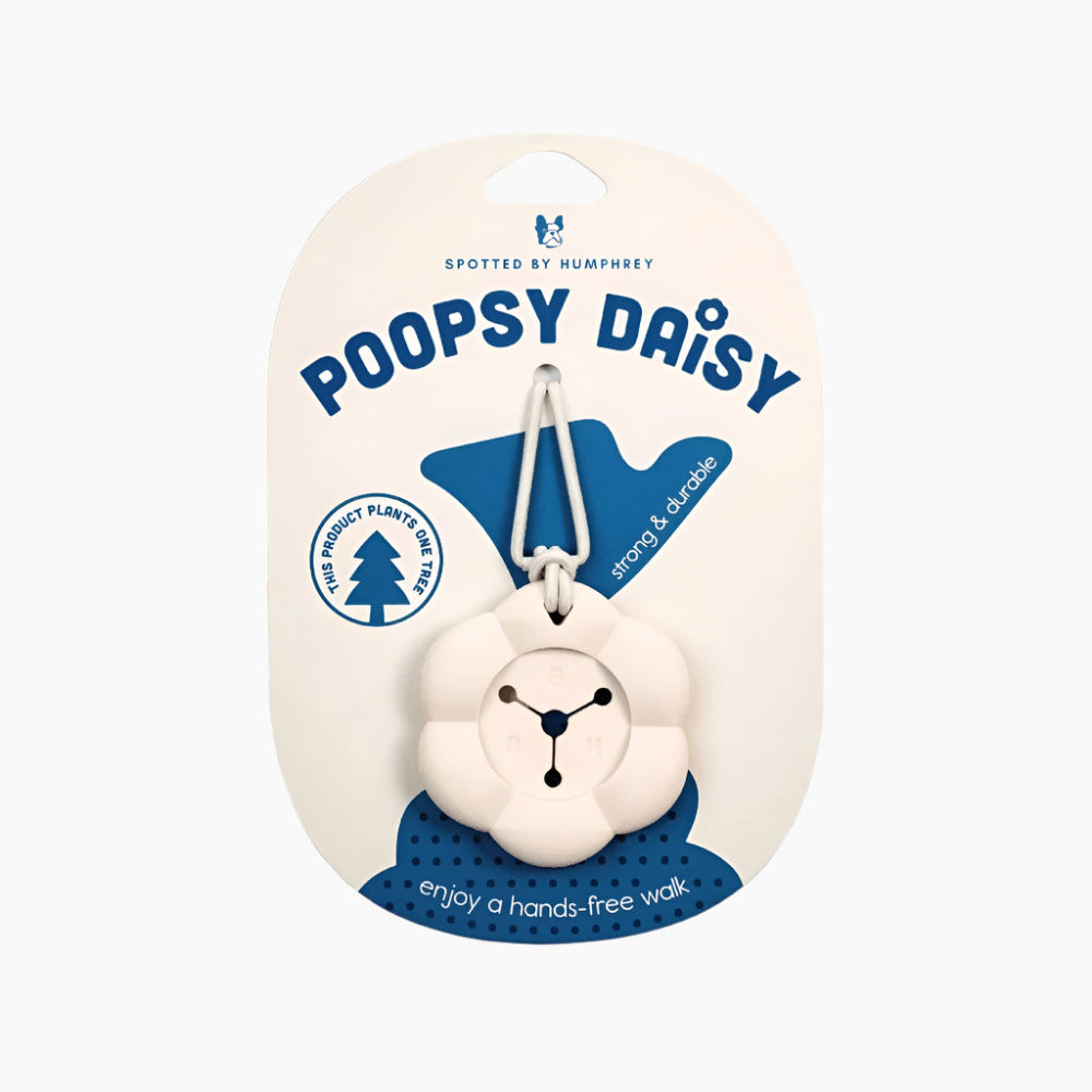 Poopsy Daisy Poop Bag Holder Cream
