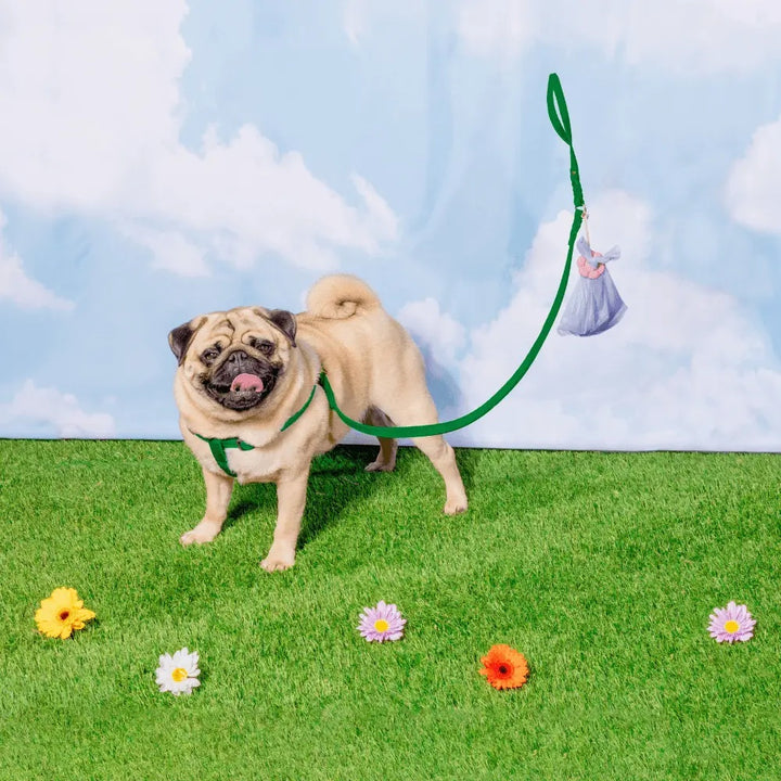Poopsy Daisy Poop Bag Holder Pug