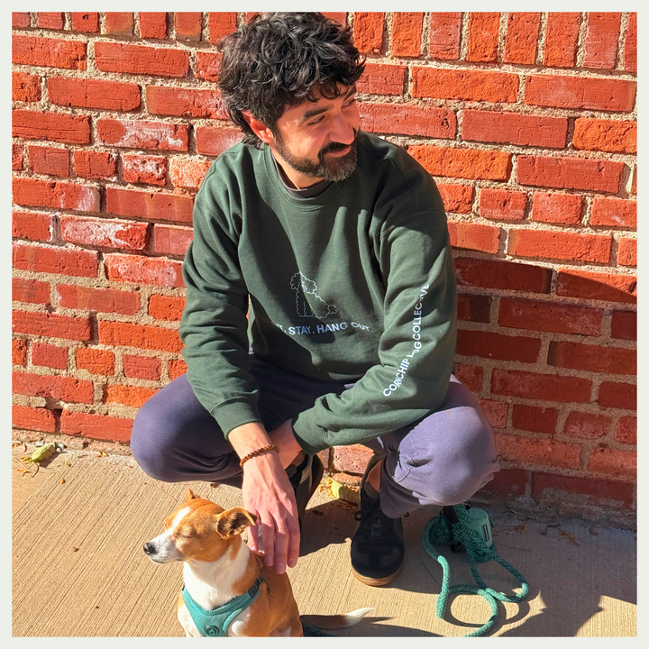 Sit. Stay. Hang Out. Unisex Crewneck Sweatshirt