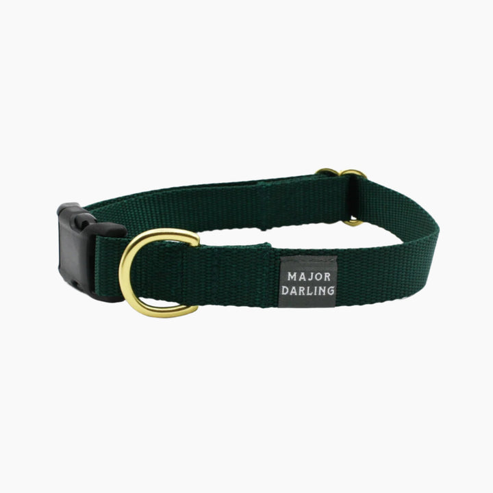 Snap Dog Collar Forest Green