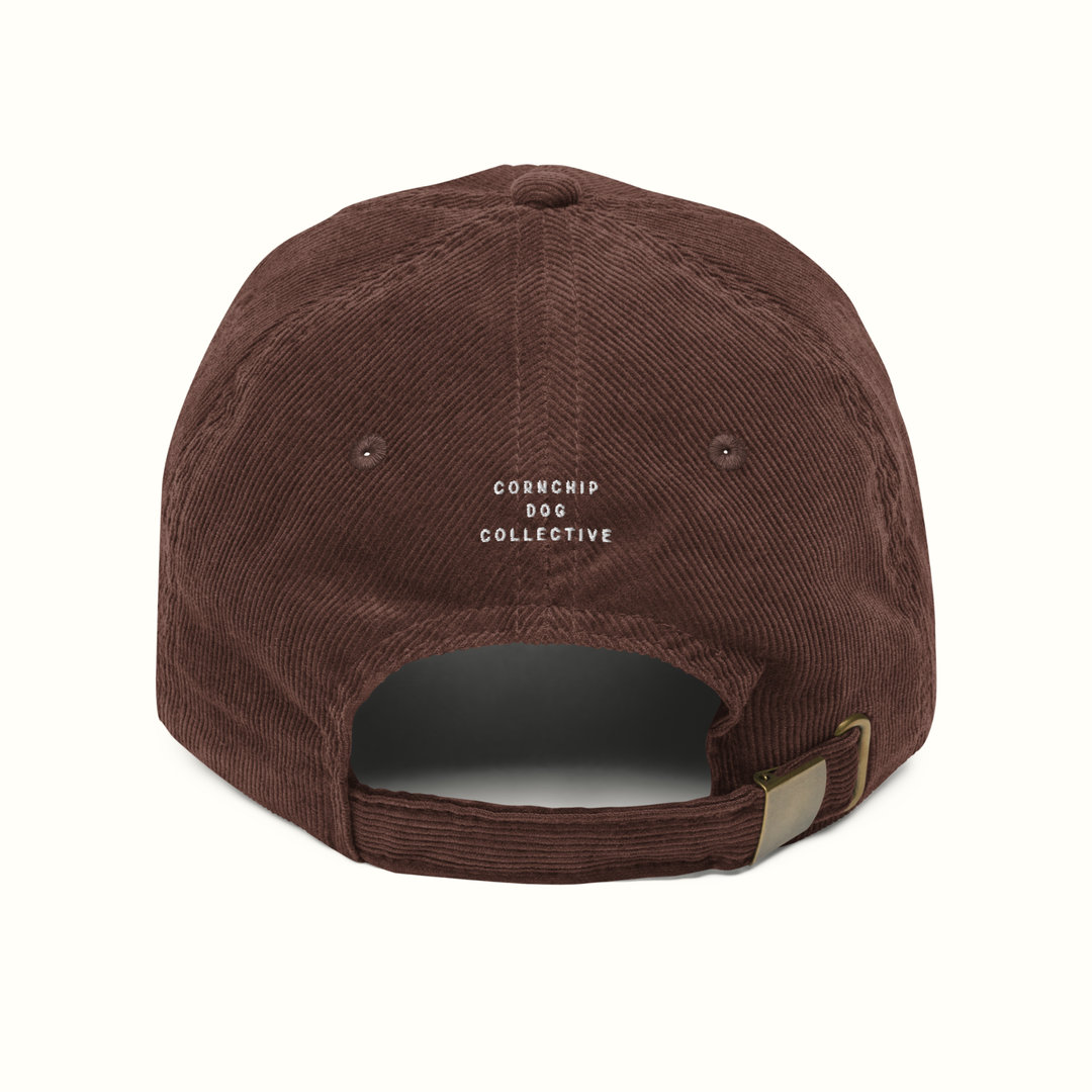 Thinking About My Dog Corduroy Hat