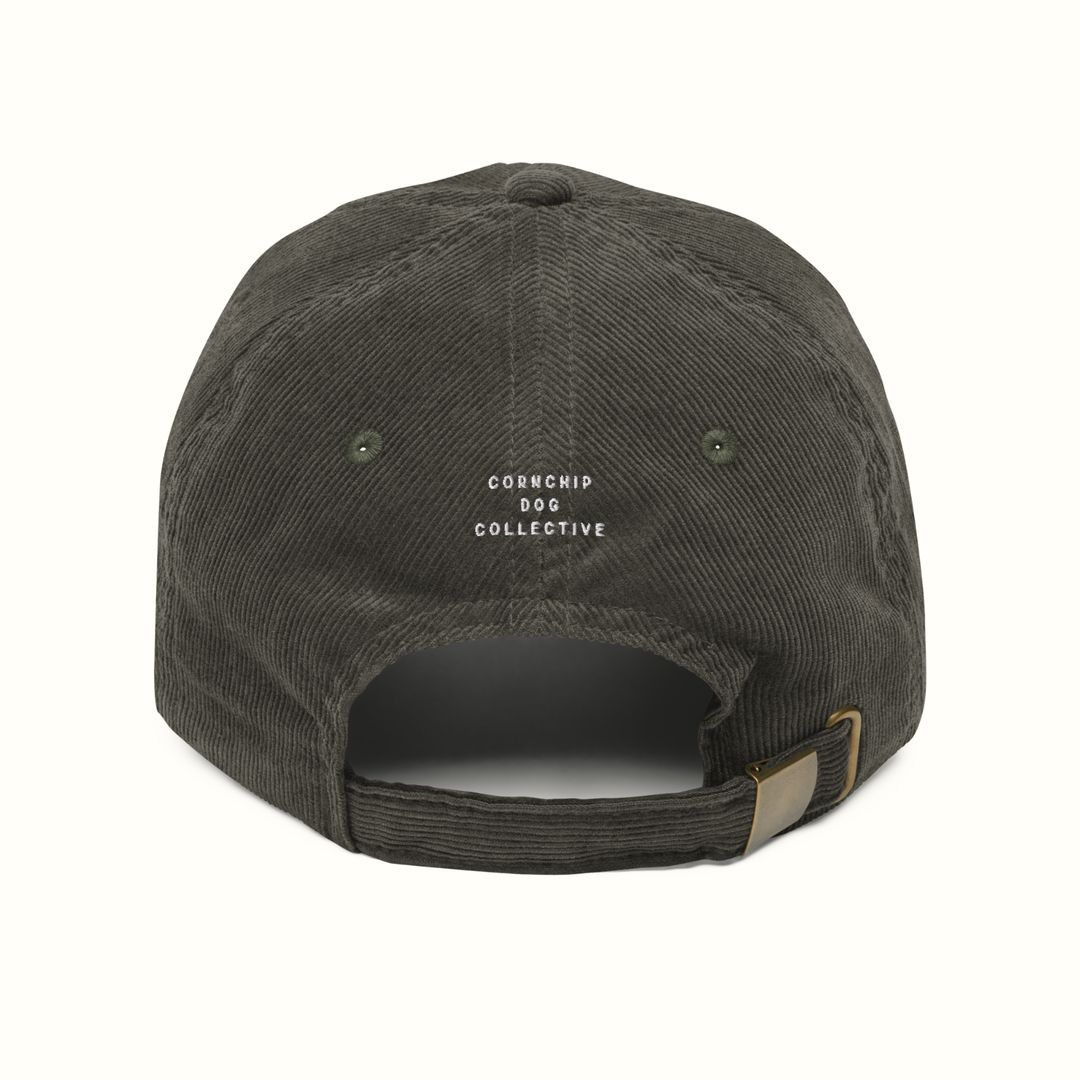 Thinking About My Dog Corduroy Hat