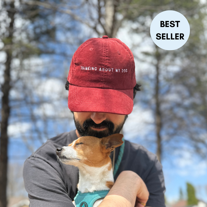 Thinking About My Dog Corduroy Hat