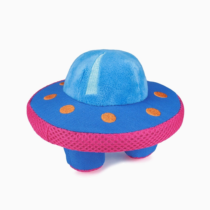 UFO Plush Dog Toy